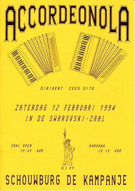 Programmaboekje 1994