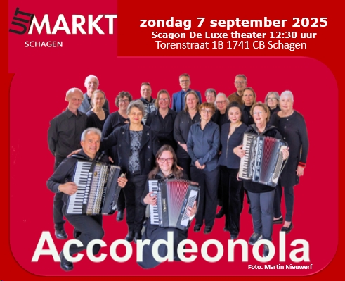 Optreden in Scagon theater in Schagen