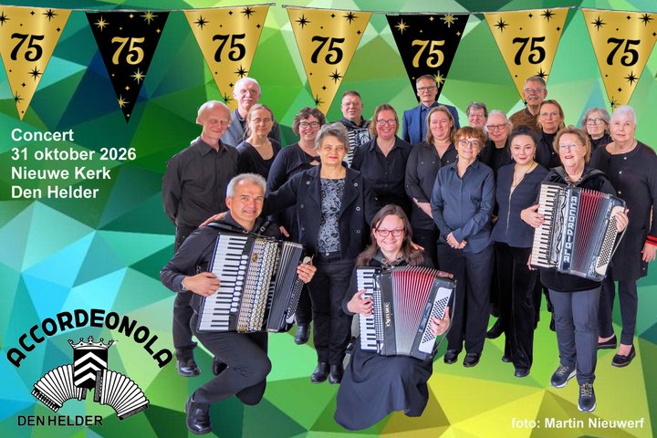 Jubileumconcert Accordeonola